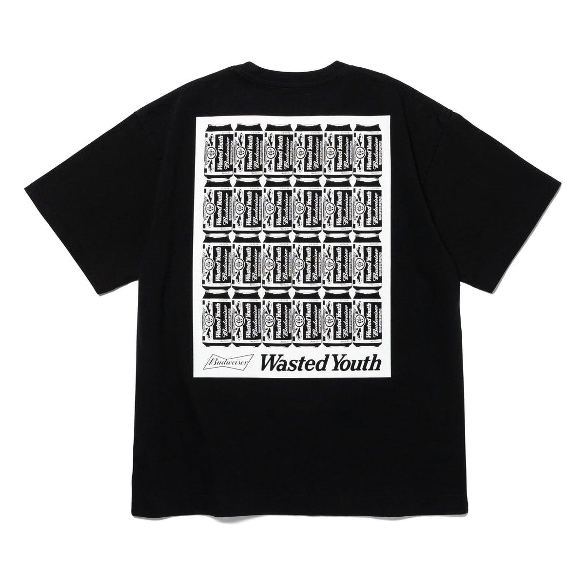 Wasted Youth Budweiser Tee - Black