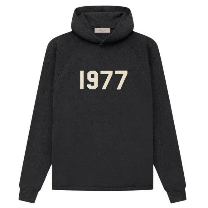 Fear of God Essentials 1977 Knit Hoodie SS22 - Iron