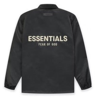 Fear of God Essentials Coach Jacket SS22 - Black