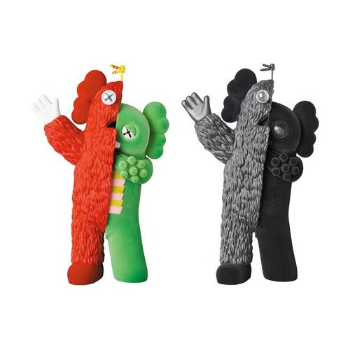 現貨 KAWS KACHAMUKKU Vinyl Figure Green/Red & Black ( Set of 2 )