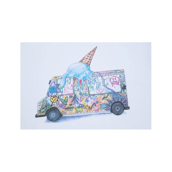 Drew House Ice Cream Truck SS Tee - White