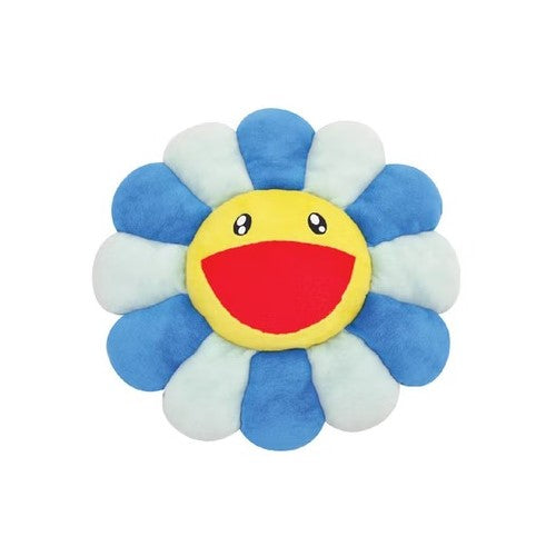 Takashi Murakami Flower Plush 30CM- Blue/Light Blue/Yellow