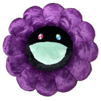 村上隆 Flower Plush 60cm - Purple/Black