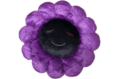 Takashi Murakami 村上隆 Flower Plush 60cm - Purple/Black