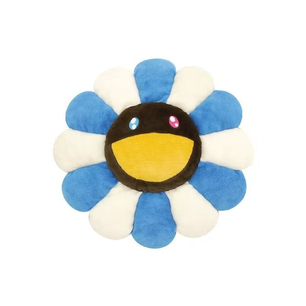 Takashi Murakami 村上隆 Flower Plush 30CM - Blue / Brown
