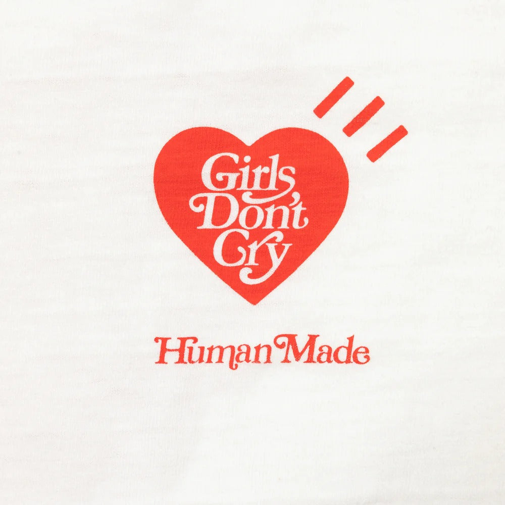 Girls Dont Cry x Human Made Valentine's Day Tee - White | In stock