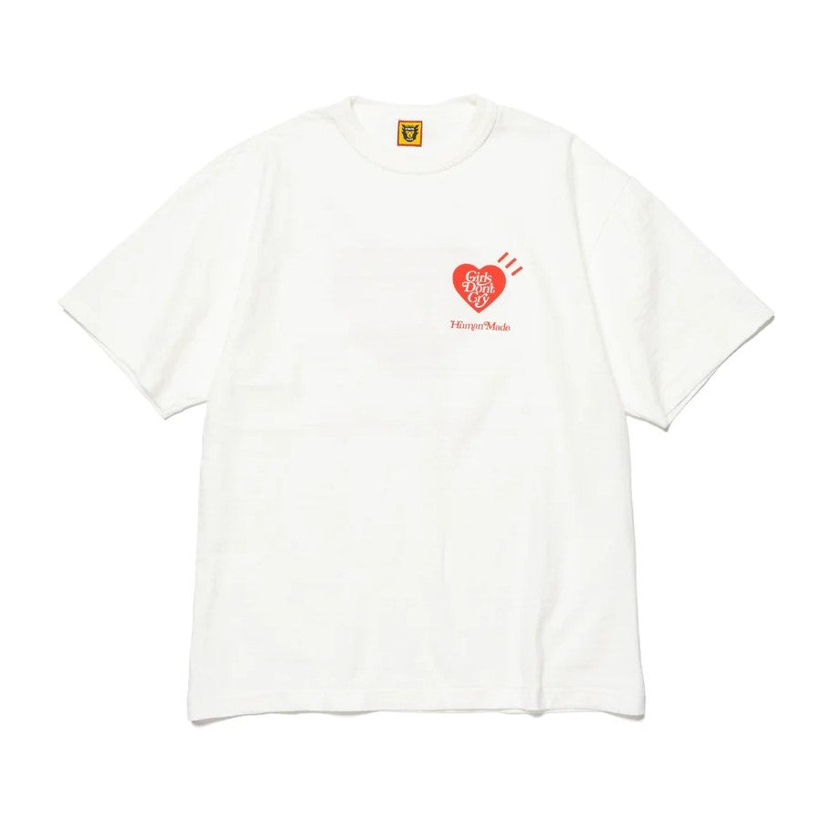 Girls Dont Cry x Human Made Valentine's Day Tee - White