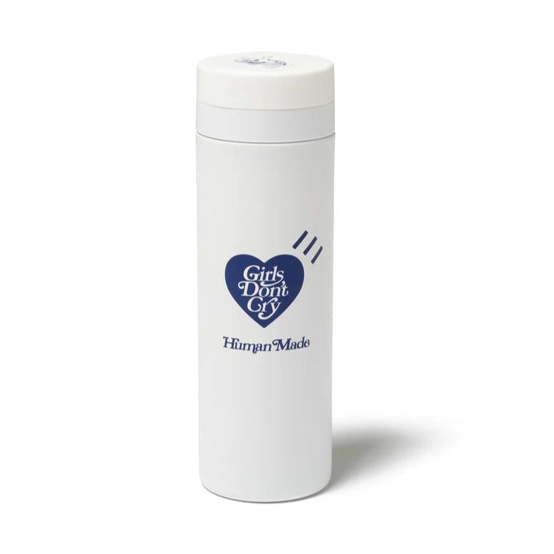 Girls Dont Cry x Human Made White Day Thermo Stainless 500ml Bottle