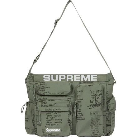 現貨 Supreme Field Messenger Bag SS23 - Gonz Olive