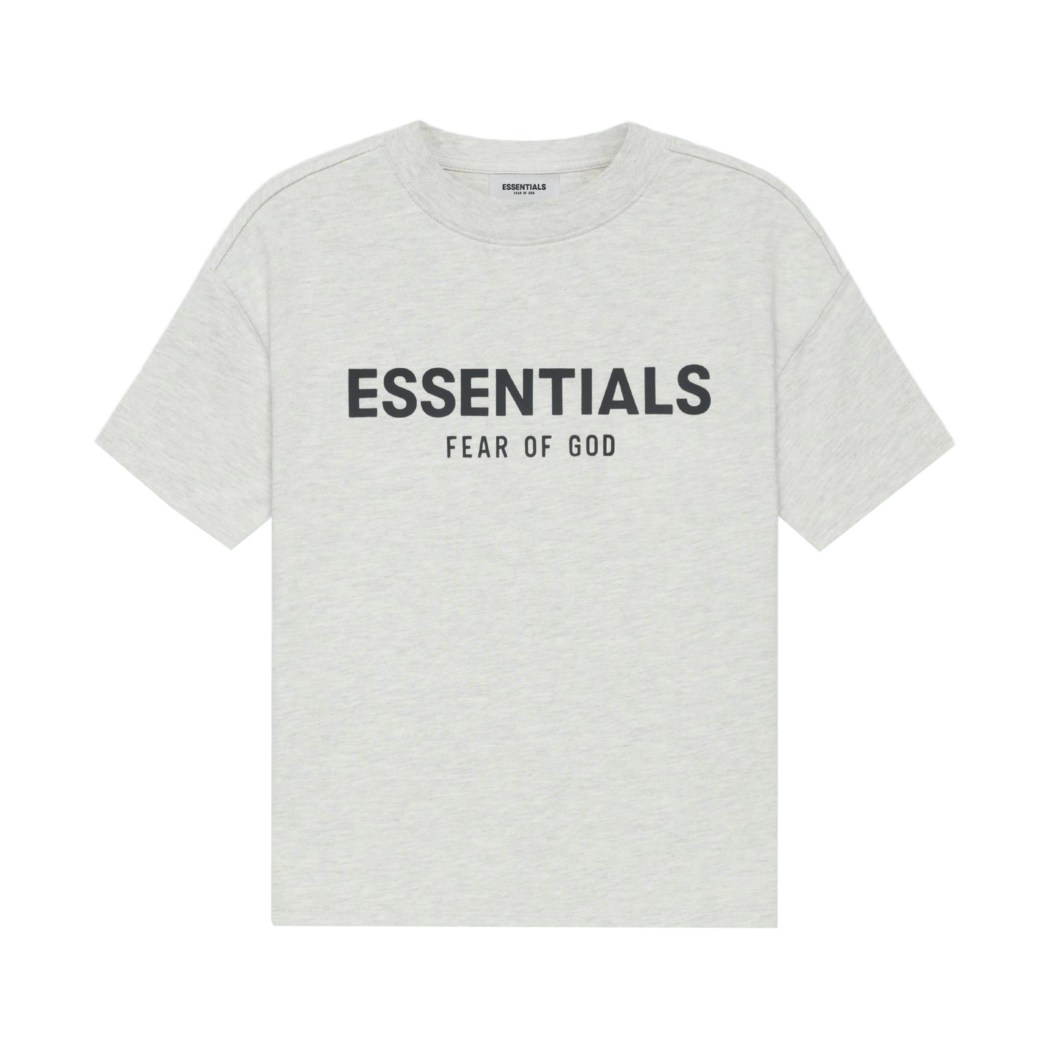 現貨 FOG Essentials Logo Tee SS21 - Kid Oatmeal