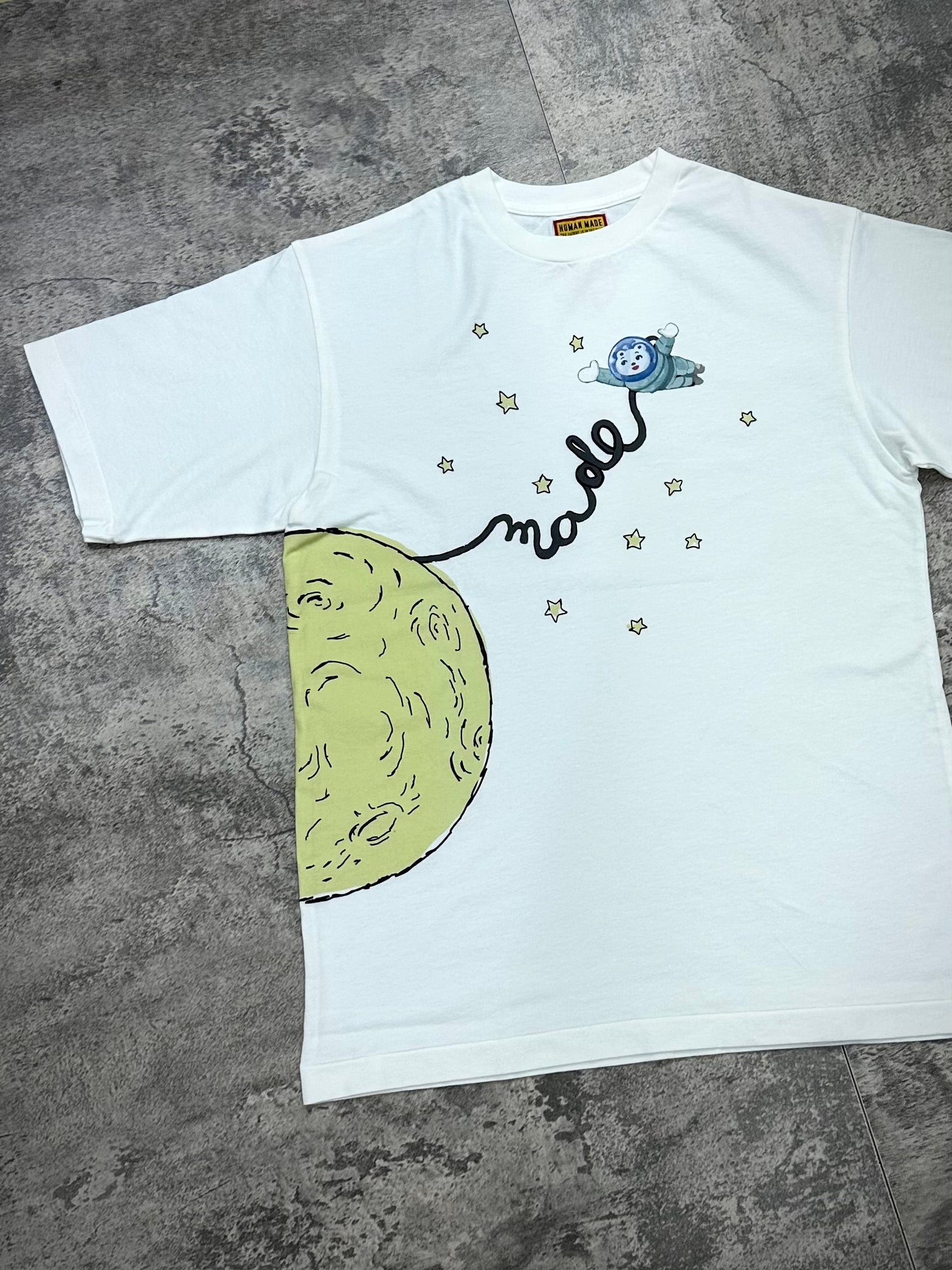 Human Made Keiko Sootome Spacewalk Tee Side B - White