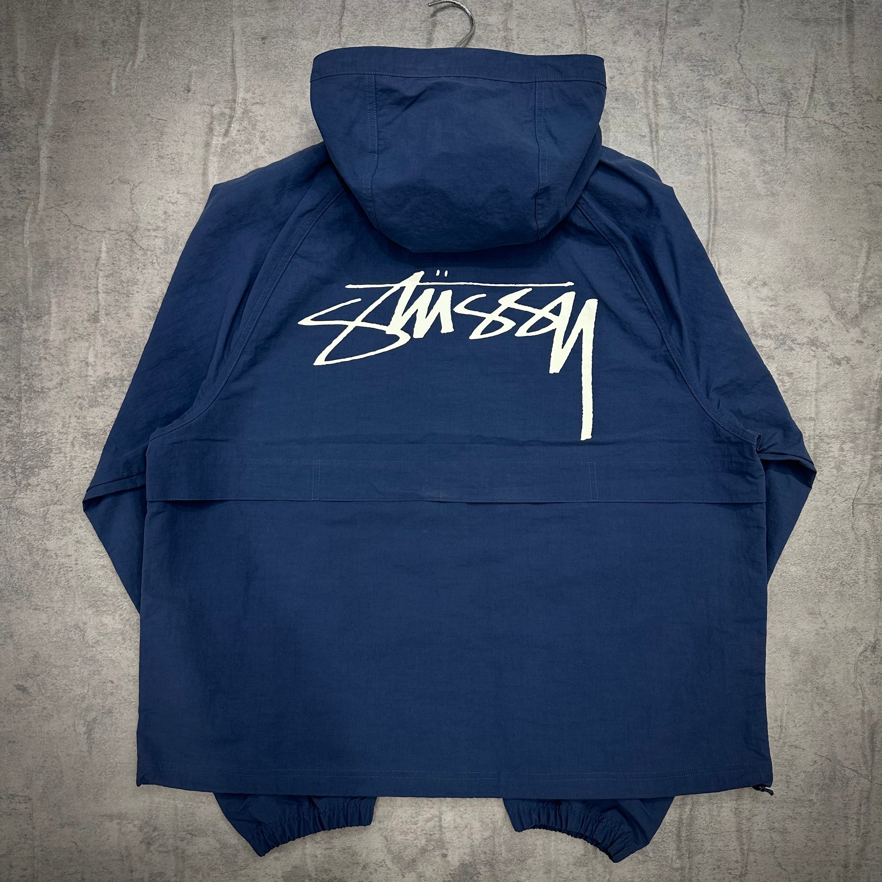 Stussy Nylon Beach Shell fw25 - Navy back