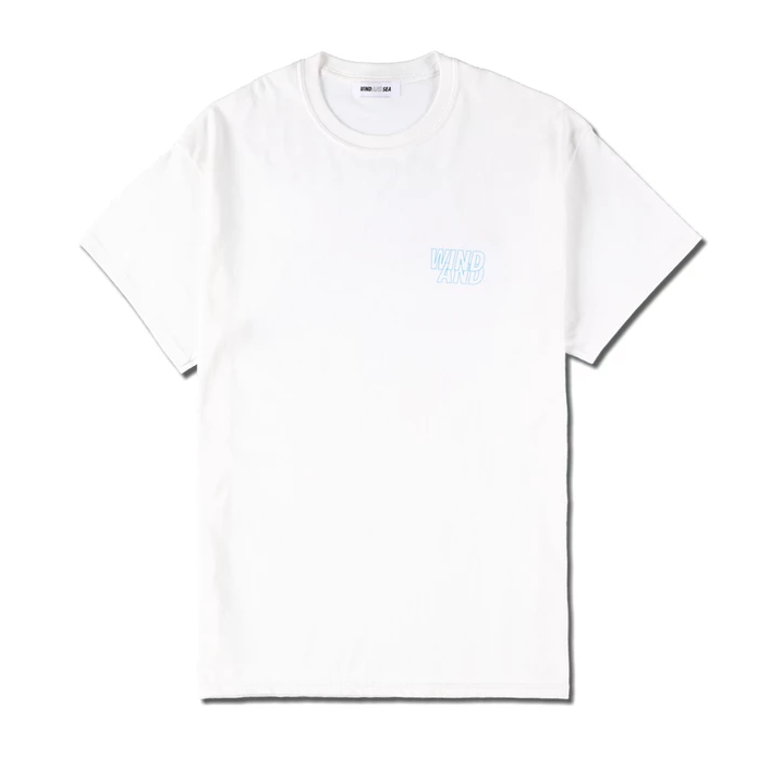 風與海攝影T恤 8號 - 白色